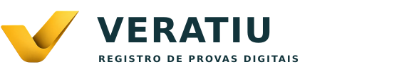 VERATIU® — Registro de provas digitais
